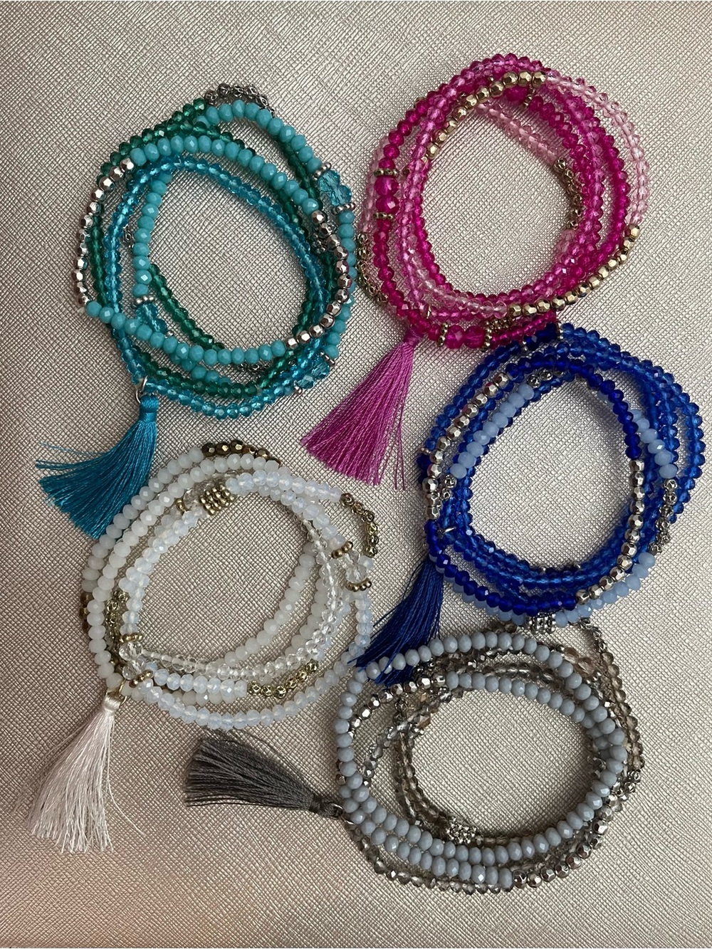 Tassel Bracelets stacks